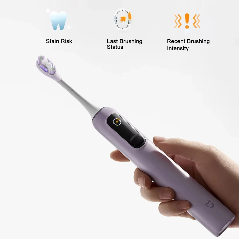 (image for) XIAOMI Oscillation Electric Toothbrush Pro 4 Cleaning Modes 180-Day Long Battery Life IPX8 Waterproof Color Screen Digital Display